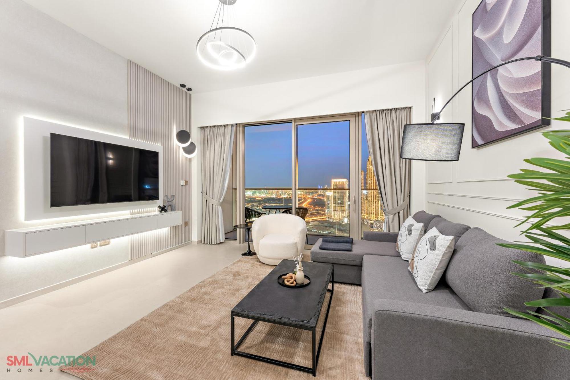 Sml Vacation Homes - Sky High Apartments With Burj Khalifa And Dubai Fountain Views At Grande Signature, Downtown Дубай Екстериор снимка