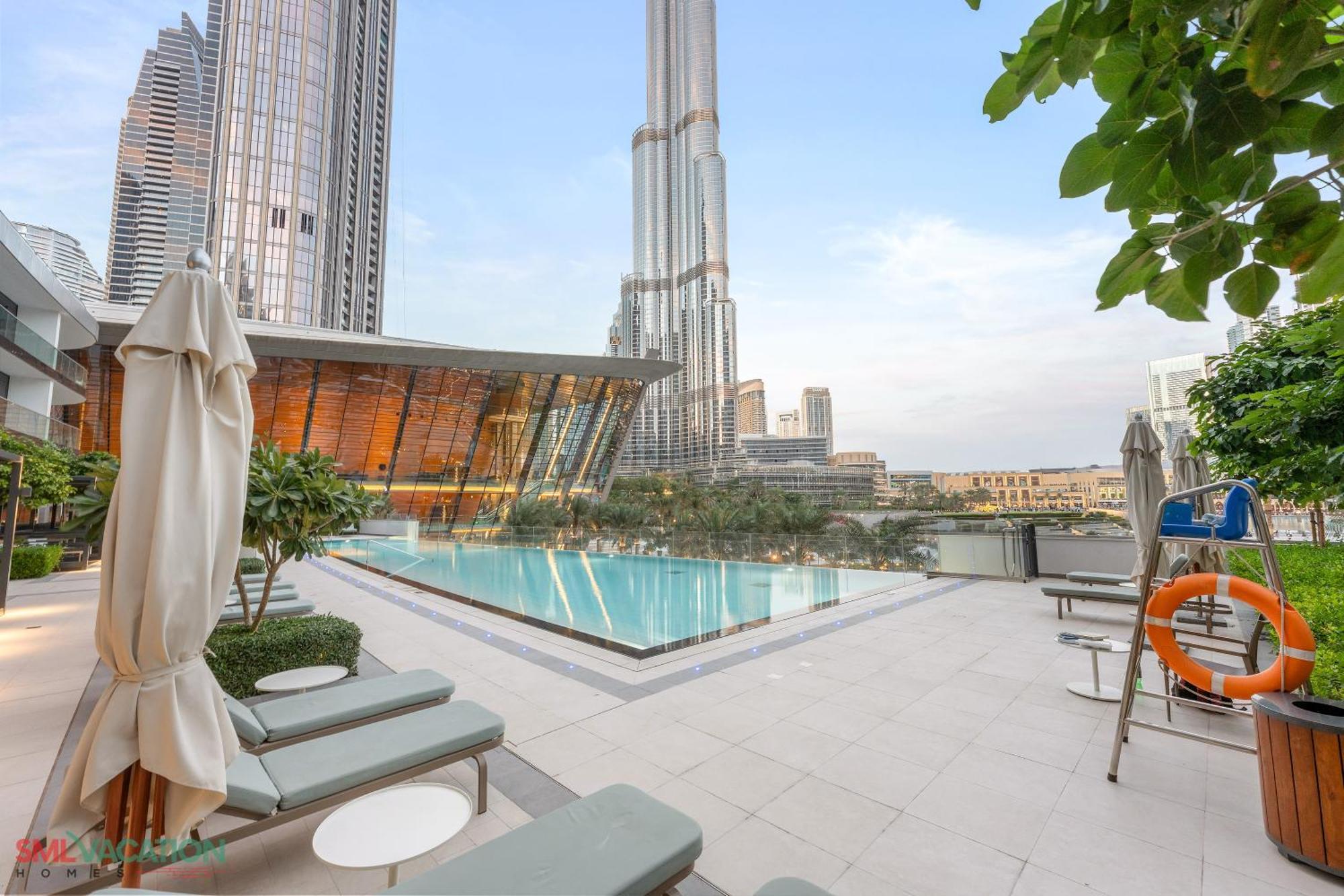 Sml Vacation Homes - Sky High Apartments With Burj Khalifa And Dubai Fountain Views At Grande Signature, Downtown Дубай Екстериор снимка