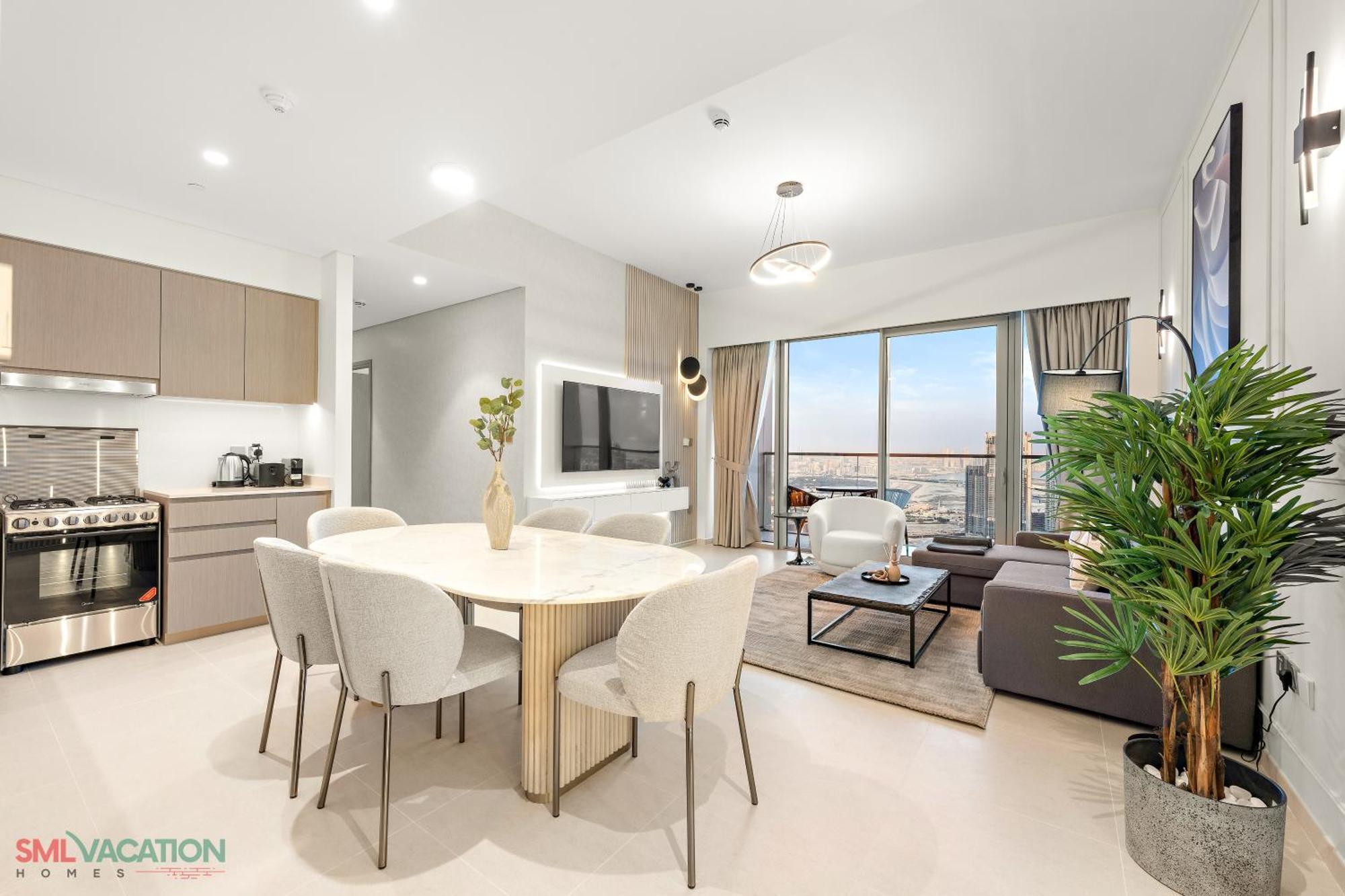 Sml Vacation Homes - Sky High Apartments With Burj Khalifa And Dubai Fountain Views At Grande Signature, Downtown Дубай Екстериор снимка