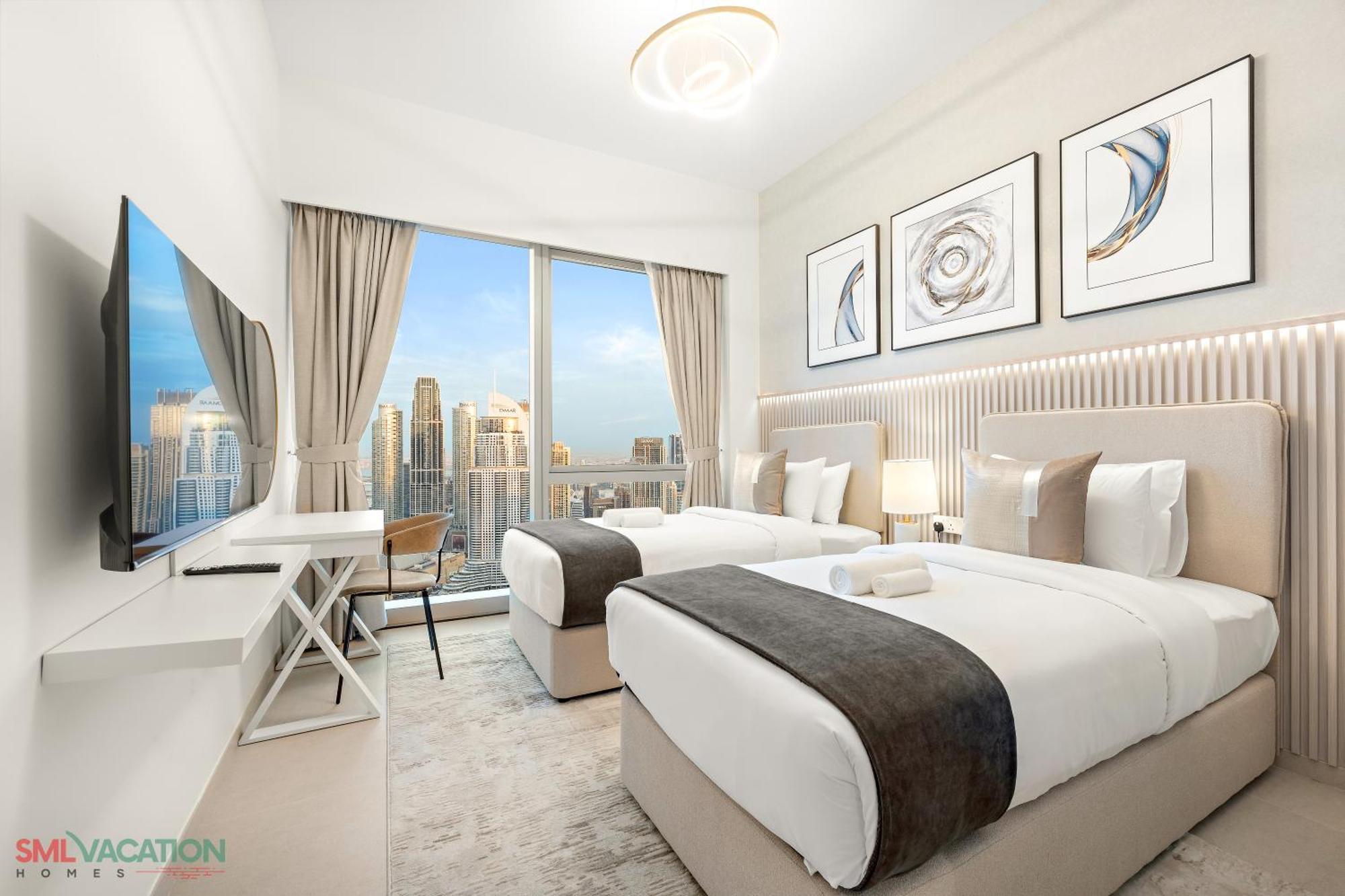 Sml Vacation Homes - Sky High Apartments With Burj Khalifa And Dubai Fountain Views At Grande Signature, Downtown Дубай Екстериор снимка